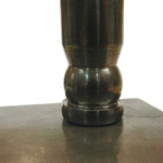 Bearbeitung eines Ringes mit einem Kugelpunzen